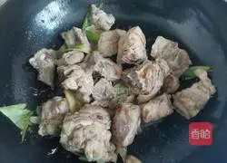 Corn ribs Illustration of how to make soup 5