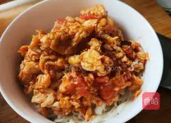 Illustration of how to make braised noodles with tomatoes and eggs 10