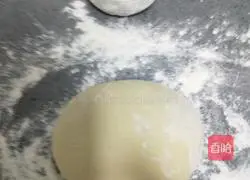 Illustration of how to make yam pancake#baby food supplement#10