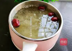 Recipe for Tremella, Lotus Seed and Red Date Soup 4
