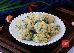 Illustration of how to make three fresh buns with dumpling skin 19