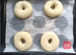 Illustration of one-time fermentation oil-free and sugar-free bagels 13