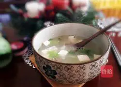 Illustration of duck rack cabbage and tofu soup 9