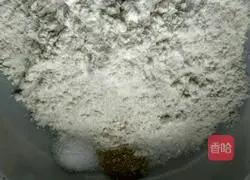 Illustration of how to make chive egg pancake 1