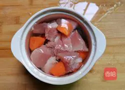 Illustration of how to make carrot and yam lean meat soup 5