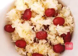 Illustration of how to make fruit Tremella fishing 11