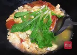 Illustration of how to make tomato and egg soup 5