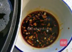 Illustration of how to make yuba and chrysanthemum 15