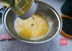 Illustration of how to make afternoon tea sesame cookies 3