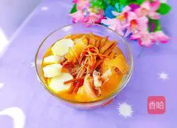 Illustration of how to make day lily, cordyceps flower and chicken soup 18