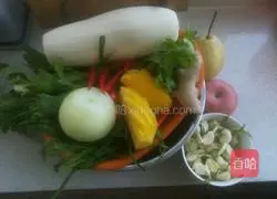 Illustration of how to make kimchi 1