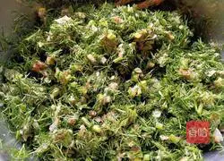 Illustration of how to make fennel meat buns 8