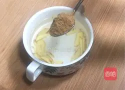 Brown sugar ginger egg soup recipe 4