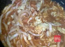 Illustration of how to make soup noodles 6