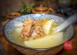 Illustration of how to make sour radish and duck soup 10