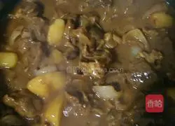 Illustration of how to make curry beef 3