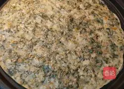 Illustration of how to make purslane soft cake 3