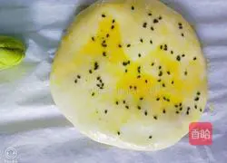 Explosive pulp Durian cheese cake recipe 8