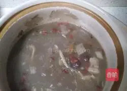 Illustration of how to make herbal mutton soup 8