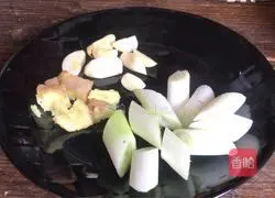 Illustration of how to make radish stewed with mutton 6