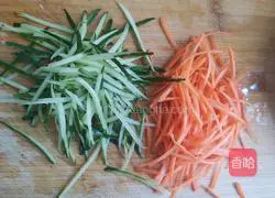 Illustration of how to make peanut butter noodles 8