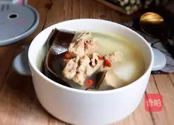 Yam and kelp spine soup recipe 16