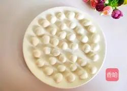 Illustration of how to make osmanthus rice wine balls 4