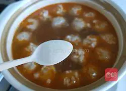 Mingchu Private Kitchen Tomato and Pork Meatballs Recipe Illustration 9