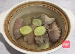 Illustration of how to make pig's trotters jelly 3