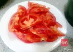 kelp Illustration of how to make persimmon and egg drop soup 3