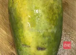 Milk Papaya Cup Recipe Illustration 2