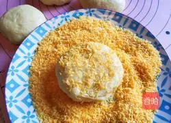 Illustration of how to make bean paste cake 13