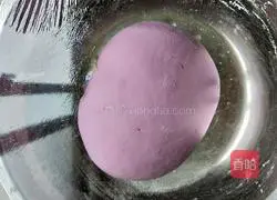 Purple Sweet Potato Butterfly Illustration of making noodles 6