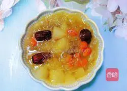 Illustration of how to make Tremella and Snow Pear Soup 11