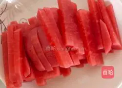 Illustration of how to make cold radish 3