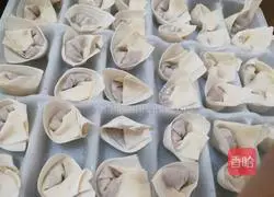 Illustration of how to make calcium supplemented shrimp wontons 4