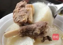 White radish and pork ribs soup recipe 11