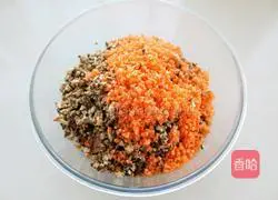  Illustration of how to make Mushroom, Carrot and Fresh Meat Buns 5