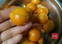 Illustration of how to make rock sugar kumquats 2