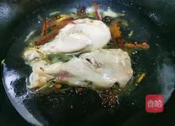 Illustration of braised chicken legs 7