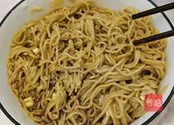 Illustration of how to make cold noodles 8