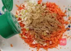 Kuaishou breakfast carrot and egg pancake recipe 3