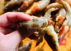 Lucky dish for the Year of the Ox | Illustration of how to make dried prawns 2