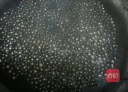 Illustration of how to make red bean and sago 9