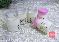 Illustration of how to make probiotic yogurt 8