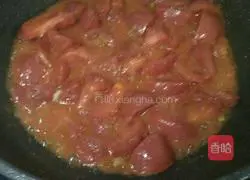 Illustration of how to make tomato and egg soup 6