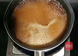 Illustration of how to cook taro balls, fruit and jelly grass 7