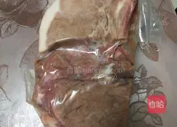 Donkey meat roasted on fire (Breakfast recipe 1)