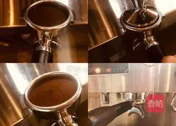 Latte art coffee making illustration 2