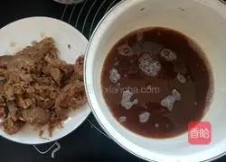 Illustration of homemade ancient autumn pear paste 14